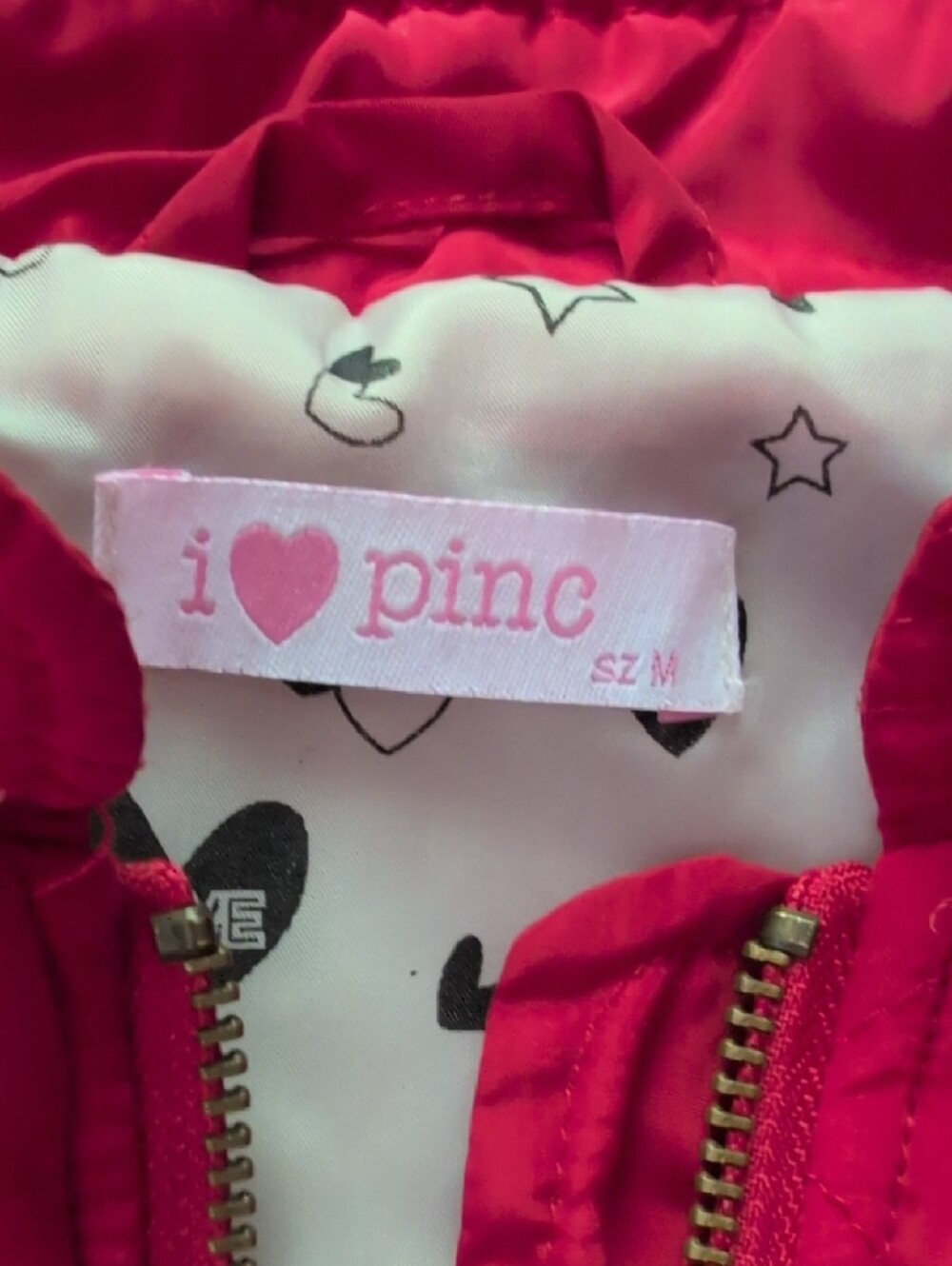 Girls' Quilted Red Vest - Kids Accessories - Picture 2 of 4